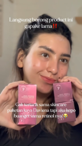 Daviena Skincare Sleeping Mask Retinol Booster Perawatan Wajah