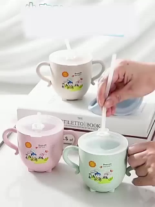 Gelas Jerami Bahan Jerami & Botol Training Cup Anti Tumpah