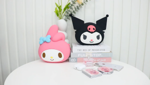 Tas Selempang SANRIO Besar Bahan Silikon / Sling Bag Karakter SANRIO Ukuran Besar / Silicone Bag SANRIO / Tas Kuromi Melody Kitty Cinnamorol