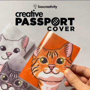 ORIGINAL CATS Creative Passport Cover (Passport holder protector sleeve jacket)