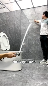 Ready Stock Black Stainless Steel Bidet Sprayer Set Sanitary flusher Elegant gun grey (Warranty) LAIMA Stainless Steel Bidet Set Heavy Duty Bidet Spray Set For Bathroom bidet and hose set