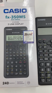 เครื่องคิดเลขวิทยาศาสตร์ CASIO FX-350MS2 ประกันศูนย์ ราคา/เครื่อง | เคแคมปัส เครื่องเขียน