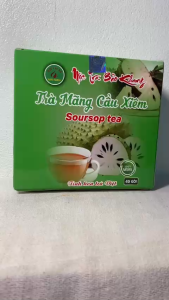 160 gói trà mãng cầu xiêm trà túi lọc mãng cầu Bảo Khang thanh nhiệt giảm cân cholesterol tốt cho tim mạch HN