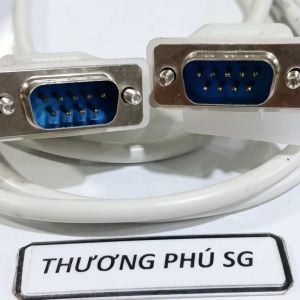Cáp link Com 9 Đực (DB9M) dài 1.45M / Cáp 2 đầu COM 9 Kim Đực (DB9M)