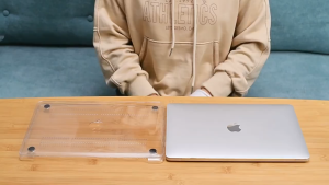 Case Casing Protective Pelindung Laptop Macbook Air Pro 13 M1 2017 2018 2019 2020 2021 A1932 A2179 A2337 A1706 A1708 A1989 A2159 A2251 A2289 A2338 Polos Warna Pink Peach Motif Lucu Hardcase Murah