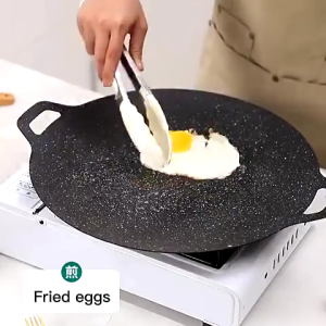 INLIFE Universal Korean BBQ Grill Pan: Non-Stick Induction Cooker & Cassette Furnace