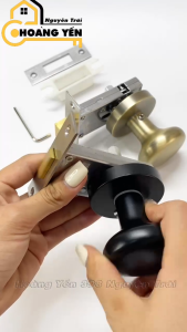 Khoá tay nắm tròn không chìa khóa chốt cửa phòng thay đồ Toilet Wc Núm xoay chốt cửa Chốt cửa tay nắm tròn