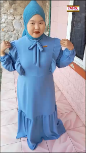 Gamis muslim  crinkle airflow