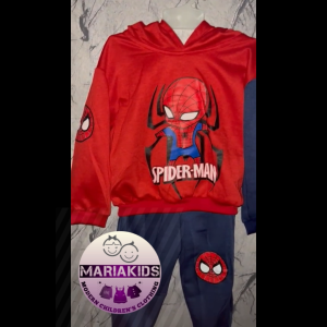 Baju & Celana Joger Anak Spider Man Usia 1-5 Tahun