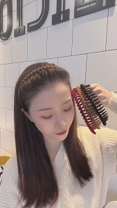 ที่คาดผมผ้ากำมะหยี่สไตล์เกาหลีสวมใส่สบายที่คาดผมแบบคาดผมผู้หญิงเรียบง่าย