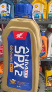 Oli AHM Oil SPX2 SLMB 0.8 L Motor Matic Honda REP Original FULL SYNTHETIC 10W - 30 Murah