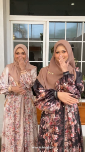 ALYAHIJAB by NAJA - Adzana Voal Jilbab Segiempat Polos Jumbo Syarii sz 130 x 130 cm