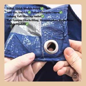 TERPAL PLASTIK A3 UK 3X3 3X4  / TERPAL PLASTIK / TERPAL A3
