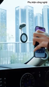 Giá đỡ điện thoại trên ô tô hút nam châm từ tính xoay 360 REMAX RM-C42