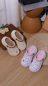 BL-901-2 Sandal Baim Eva Rubber Wanita Import Yesplus 3D Antislip Terbaru Tinggi 6 cm