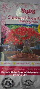 Baba Special Adenium Potting Mix Professional Formula Tanah Bunga Kemboja Desert Rose 7L SHS Kebun
