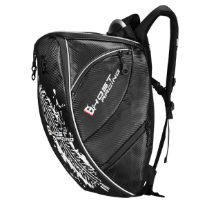 Original Ghost Racing Motorcycle Riding Bag Backpack Helmet Carrier Laptop Waterproof Multiple Backpack with raincover
