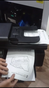Printer Fotokopi Mini HP Laser Jet M1212nf MFP Multifungsi Hitam Putih - Bisa Print Scan Copy