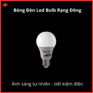 Bóng Đèn Led Rạng Đông - Bóng Đèn Bulb Trụ 20W 30W 40W 50W Tiết Kiệm Điện - BH 1 Năm