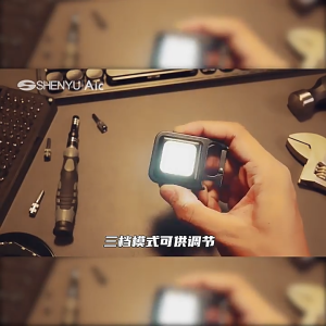 Premium Quality Mini flashlight rechargeable magnetic COB work light keychain bright camping Lampu kuat cahaya magnetik