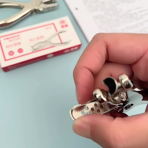 DNV - Pembolong Pelobang Kertas 1 Lubang Combo Perforator Single One Hole Punch 6mm