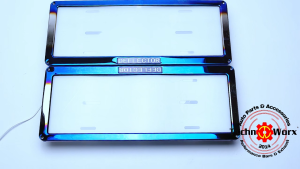 2pcs TITANIUM Car Plate Cover HONDA TOYOTA Ph DEFLECTOR NEW NISSAN MITSUBISHI ISUZU Suzuki Acrylic