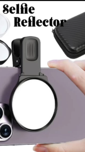 Cermin Selfie Ponsel / Klip Reflektif Kamera Selfie / Klip Kaca Selfie