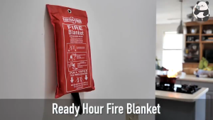 1.5M*1.5M Emergency Fire Blanket Fire Extinguisher Fireproof Protection