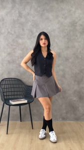 Rompi Vest Twill Carol/Rompi Wanita/Cardingan/Murah/Premium