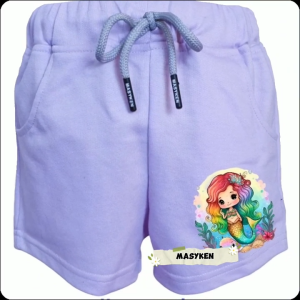 Masyken CUTE - Celana Pendek Anak Perempuan Usia 1-13 Tahun Bahan Premium