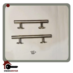 3 PCS Handle Lemari Laci SS Stainless Steel Kode NT-12/NT-14 SS/NT-16SS