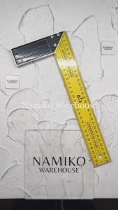 Penggaris Siku Tukang L Kuning ATS 12 Inch: Alat Ukur Tukang Berkualitas