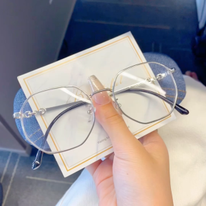 Graded Eyeglasses for Women Myopia Anti Radiation Glasses Anti Blue Light Blocking Graded Glasses for Nearsighted 0-400°