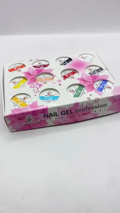 Sét gel vẽ Fengshangmei 12 màu chính hãng - gel vẽ nổi siêu đặc