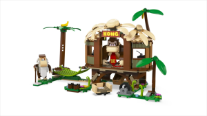 LEGO Super Mario 71424 Donkey Kong’s Tree House Expansion Set Building Toy Set (555 Pieces) Mainan Balok (8 Tahun+)
