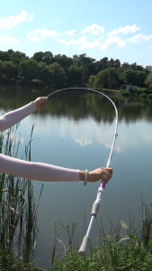 Sougayilang Tongkat Pancing Spinning & Casting 1.8 M Portabel Max Drag 10kg