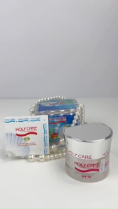 [Quà tặng: bông tẩy trang]KEM DƯỠNG TRẮNG DA COLLAGEN HOLY CARE NGỌC TRAI RONG BIỂN 20G