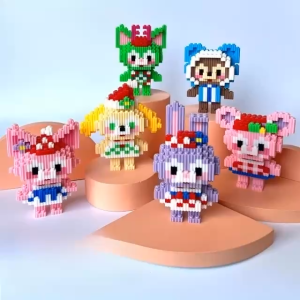 XiNZ Building Block Nano Bricks Cute Cartoon design cartoon Ready Stock Malaysia
