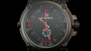 NAVIFORCE Watch for Men Fashion Casual Sport Quartz Watch Brown Leather Strap Waterproof Double Calendar Display Watches NF9099