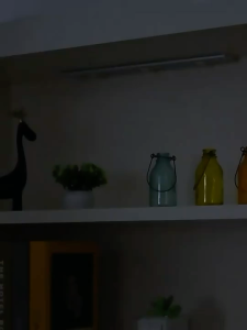 20/30/40CM Lampu Stick Panjang Tricolor Dimming Magnetic Motion Sensor LED Rechargeable