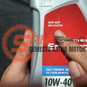 Pertamina Enduro Racing 1 Liter 10w40 JASO Ma2 API SJ Oli Motor Sport