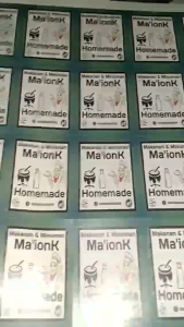 Sticker Label Bumbu Stiker Toples Penyimpanan Penanda Makanan Custom Waterproof