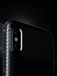 Case Xiaomi Poco M6 4G Autofocus Synthetic Silicon Fiber Softcase TPU Protective Carbon