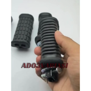 Footstep Depan & Belakang Smash Shogun Suzuki: Bahan Karet & Pipa Besi Tahan Lama