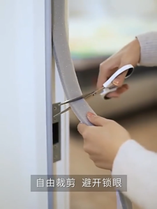 5ม้วน แถบปิดผนึก (2 เมตร/ม้วน) / เทปฉนวนโฟมหนา / เทปปิดผนึกหน้าต่างและประตู / แถบเสียงความหนาแน่นสูง