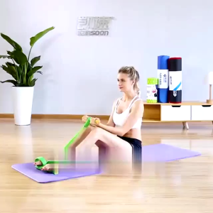 Gym Exercise Pull Rope Elastic Resistance Band Home Fitness Equipment Pedal Rope Workout Equipment Yoga Band
