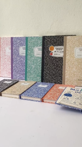 Vở CRABIT Composition 200 300 500 trang kẻ ngang bìa bồi cứng (tặng sticker)