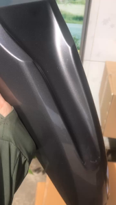 Dè trước Siirus Fi chế gắn sirius xăng cơ như zin đã khoét lỗ dè sẵn.