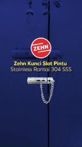 Zehn Kunci Slot Pintu Stainless Rantai 304 SSS