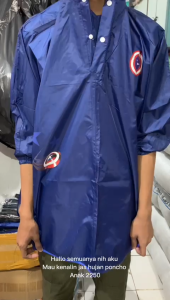 Jas Hujan Terusan Anak karakter Motif cakep GRC 2250 / Mantel Hujan Atasan Laki laki perempuan lucu
